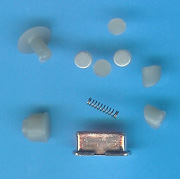 battery lock
screws rubber
big/small back rubber