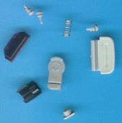 earphone rubber
infrared 
top rubber
little rubber
battery lock
axes