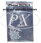 iPhone 3G/3GS  original screws
100pcs/bag